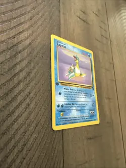 Vintage Pokemon TCG Lapras 1st Edition Fossil Non Holo Unlimited Rare Card 25/62 - Image 5