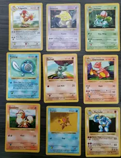Pokemon Base Set Shadowless Lot - 21 Cards - No Doubles - Image 2