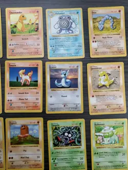 Pokemon Base Set Shadowless Lot - 21 Cards - No Doubles - Image 3