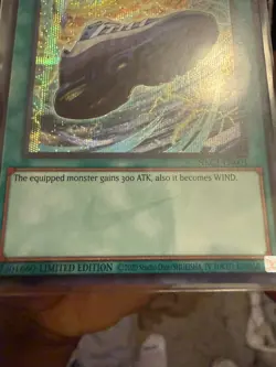 YU-GI-OH! x Nike Winds Of Victory Air Max Muscle 95 Promo Spell Card NKC1-EN001 - Image 2