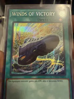 YU-GI-OH! x Nike Winds Of Victory Air Max Muscle 95 Promo Spell Card NKC1-EN001 - Image 3