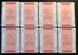 Gundam TCG Resource 8 Card Complete Set Bandai Newtype Rising Card Game - Image 2
