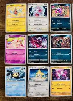 Pokemon Card Collection Lot Rare Trainer Energy Bulk + Sleeves Fresh Protected - Image 2