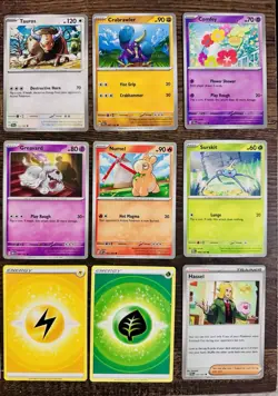 Pokemon Card Collection Lot Rare Trainer Energy Bulk + Sleeves Fresh Protected - Image 3