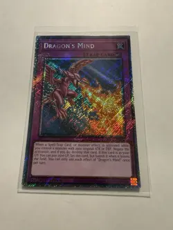 Konami Yu-Gi-Oh! Dragon's Mind Trap Card 1st Ed Holo RA05-EN082 2020 - Image 1