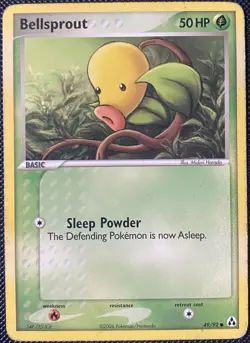 Bellsprout 49/92 Legend Maker Regular - Pokemon Card - Image 1