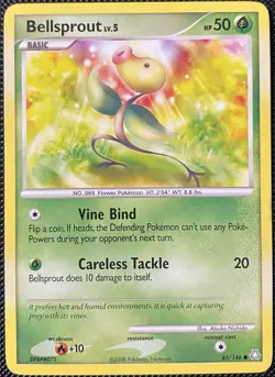 Bellsprout 85/146 Legends Awakened Regular - Pokemon Card - Image 1