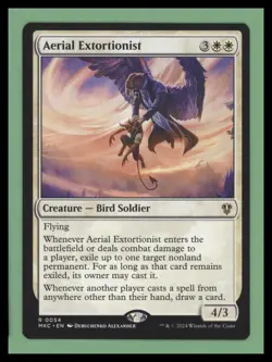 1 x Aerial Extortionist - Commander: Murders at Karlov Manor - NM-Mint - MTG - Image 1