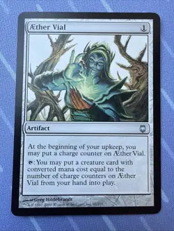 Aether Vial #91 Darksteel Magic The Gathering 2004 - Image 2