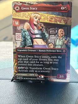 Gwen Stacy (0202) (Borderless) Marvel's Spider-Man Regular - Image 1