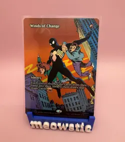 MTG: Winds of Change (Borderless) Marvel Universe Eternal-Legal Foil NM - Image 1