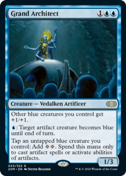 x1 Grand Architect - Foil R MTG Double Masters M/NM, English - Image 1