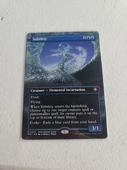 MTG Subtlety (Borderless) Special Guests Regular N/M #M37 - Image 1