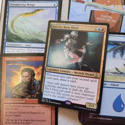 Custom Commander MTG Deck Magic = Power Level Brackett 1 *izzet toxic infect* - Image 1