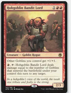 Hobgoblin Bandit Lord *Regular* AFR 147 NM-LP - Image 1