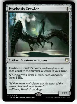 Psychosis Crawler 217 Rare Commander 2018 Magic: The Gathering Near Mint - Image 1