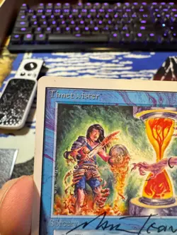 MTG Unlimited Timetwister - Heavy Played (HP) - Authentic - Artist Signed - Image 5