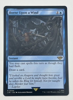 MTG Borne Upon a Wind LTR #44 The Lord of the Rings Tales of Middle-Earth LOTR - Image 1