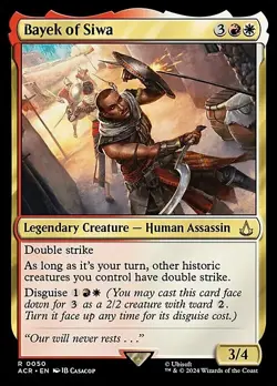 Magic The Gathering MTG BAYEK OF SIWA Assassin's Creed NM Near Mint - Image 1