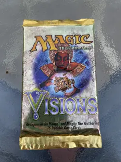 Visions Booster Pack MTG Magic The Gathering - Image 1