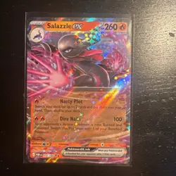 Pokemon TCG Salazzle EX 016/088 Double Rare Perfect Order English - Image 1