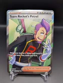 Team Rocket's Petrel 226/182 - Destined Rivals Ultra Rare Pokemon TCG - Image 1