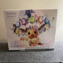 Pokemon Prismatic Evolutions Elite Trainer Box ETB New Factory Sealed - Image 1
