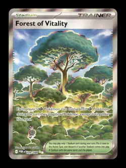 FOREST OF VITALITY 109/088 ULTRA RARE PERFECT ORDER POKEMON NM/M - Image 1