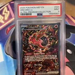 2025 POKEMON MEP EN-ME BLACK STAR PROMO #024 ORICORIO EX MINT - Image 3