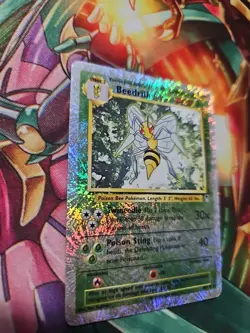 Pokemon Beedrill 20/110 Legendary Collection Reverse Holo Ultra Rare Vintage LP - Image 3