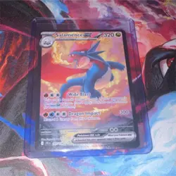 Pokemon Salamence ex Sv09 Journey Together Special Illustration Rare Holo 187/1… - Image 1