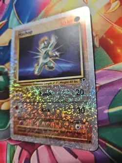 Pokemon TCG Machop 79/110 Legendary Collection Reverse Holo MP - Image 2