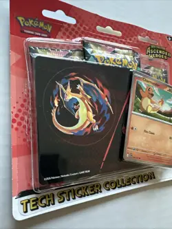 Pokemon Mega Evolution-Ascended Heroes Tech Sticker Collection Booster Pack - Image 3