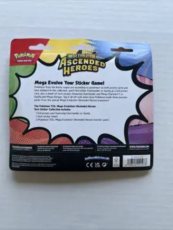 Pokemon Mega Evolution-Ascended Heroes Tech Sticker Collection Booster Pack - Image 4