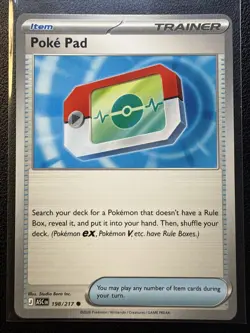 Poke Pad 198/217 Me: Ascended Heroes Pokemon Item 2026 English - Image 1
