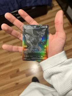 Zekrom EX Full Art Holo 172/086 Sv: Black Bolt 230 HP Rare Pokemon TCG - Image 1