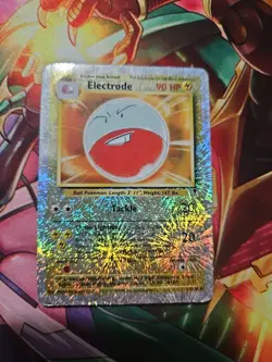 Pokemon Electrode Reverse Holo Rare Legendary Collection 22/110 Exc/nm Condition - Image 1