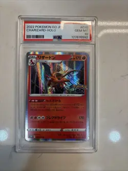 2022 Japanese Pokemon TCG | Charizard 010/071 | Pokemon GO | PSA 10 - Image 4