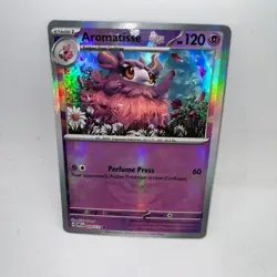 Aromatisse Poke Ball Pattern 039/131 Holo SV: Prismatic Evolutions Pokemon Holo - Image 1