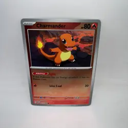 Charmander 011/094 Common Phantasmal Flames Pokemon Reverse Holo Near Mint - Image 1