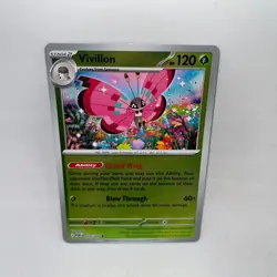 Vivillon 009/088 Uncommon Perfect Order Pokemon Reverse Holo Near Mint - Image 1