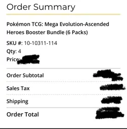 Pokemon TCG: Mega Evolution-Ascended Heroes Booster Bundle (6 Packs) New Sealed! - Image 2