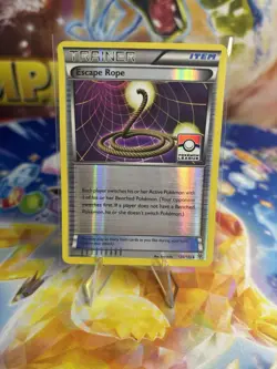 Pokemon TCG 2012 Plasma Storm Escape Rope Reverse Holo - 120/135 Pokemon Stamp - Image 1