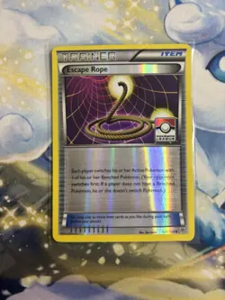 Pokemon TCG 2012 Plasma Storm Escape Rope Reverse Holo - 120/135 Pokemon Stamp - Image 3