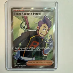 Pokemon Team Rocket's Petrel 226/182 Sv10 Destined Rivals Ultra Rare Holo - Image 1