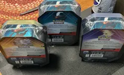 Triple Whammy Tin Set Pokemon Full Set Of 3 - Slakoth, Darkrai, Tyranitar - 2024 - Image 3