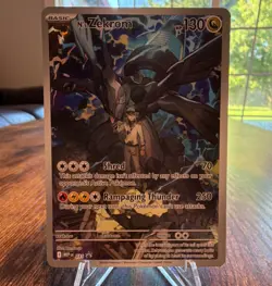 Pokemon TCG N's Zekrom 031 PROMO MEP Full Art Holo Basic Dragon 130 HP - Image 1