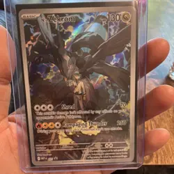 Pokemon TCG N's Zekrom 031 PROMO MEP Full Art Holo Basic Dragon 130 HP - Image 5