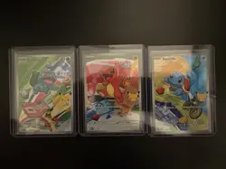 Pokemon First Partners Illustration Collection MEP Bulbasaur Charmander Squirtle - Image 2