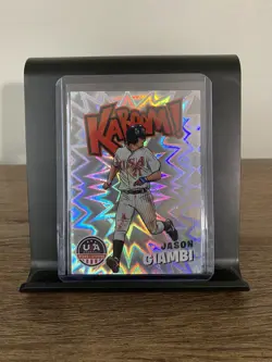 2023 Panini Stars & Stripes Kaboom Jason Giambi #K10 USA Baseball Rare Case Hit - Image 1
